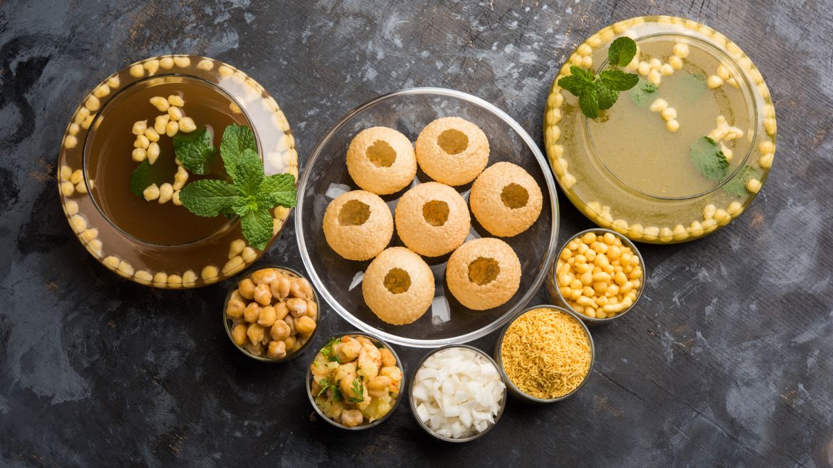 Pani Puri Indian street food